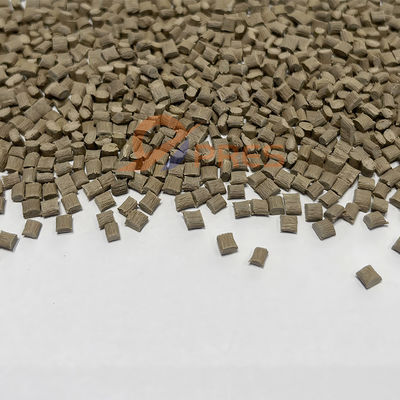 Buy 40% Glass Fiber Plastic Extrusion Pellets Brown PPS Injection Moulding Granules online manufacture