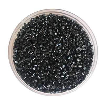 Bearing Grade PEEK Pellets Flame Retardant 100Mpa Tensile Strength Black Color
